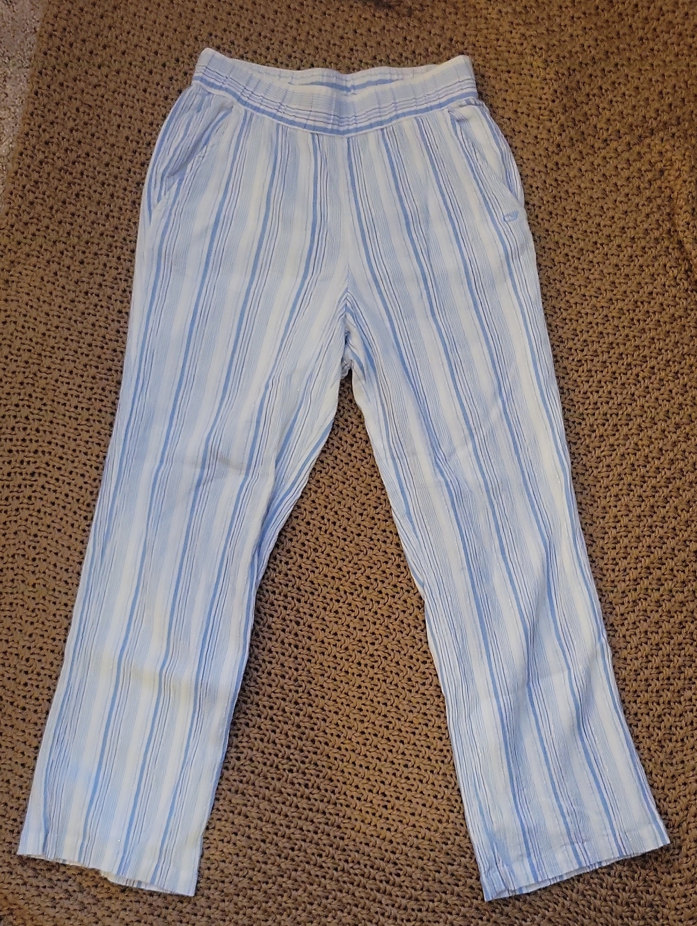 Women's Vineyard Vines Striped Cotton Pants Size XS